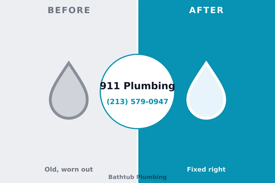 Before and after: plumbing company Waupun, WI
